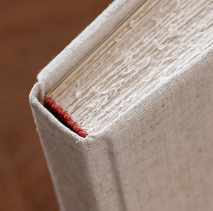 Handbound Journal with Deckled Edge Pages
