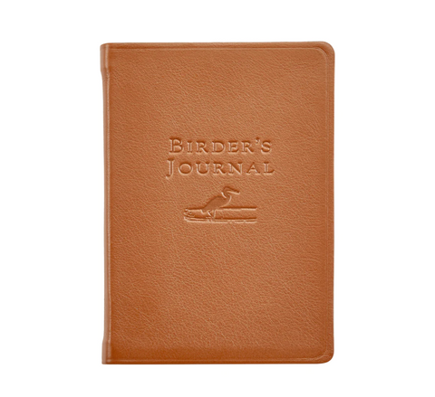 Birder's Journal Leather Book