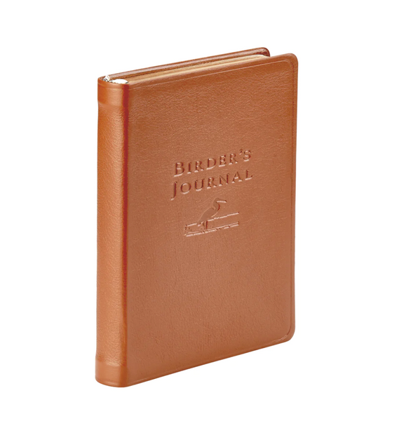 Birder's Journal Leather Book