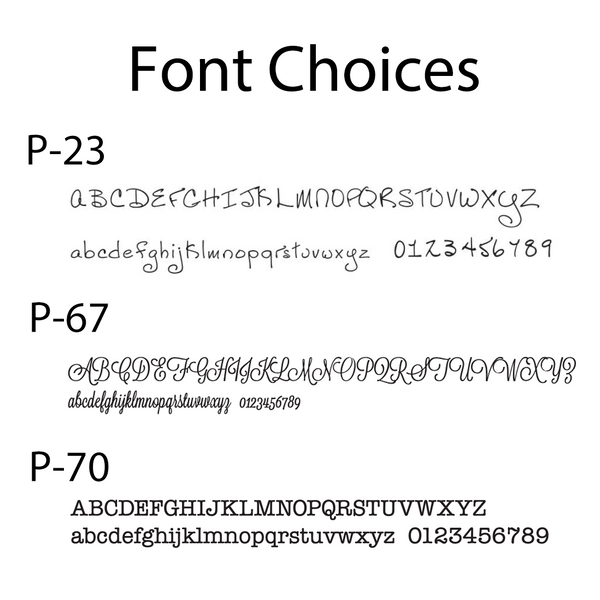 7 Personalized Pads, 100 sheets each