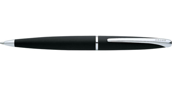 Cross ATX Black Ballpoint Pen with Pouch
