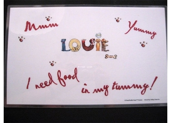 Personalized Dog or Cat Placemat