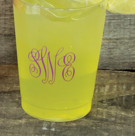 Personalized 10 oz. Party Tumblers, Set of 25