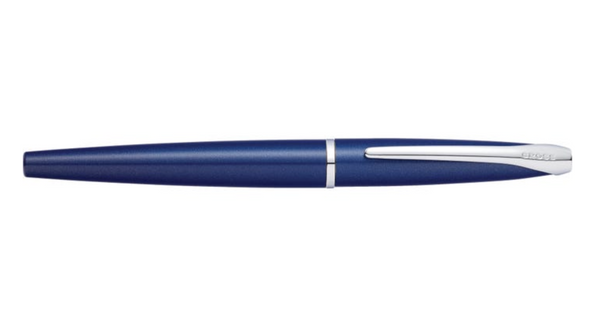 Cross ATX Rollerball Pen, Translucent Blue Lacquer