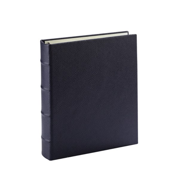 Leather Ring Clear Pocket Photo Album