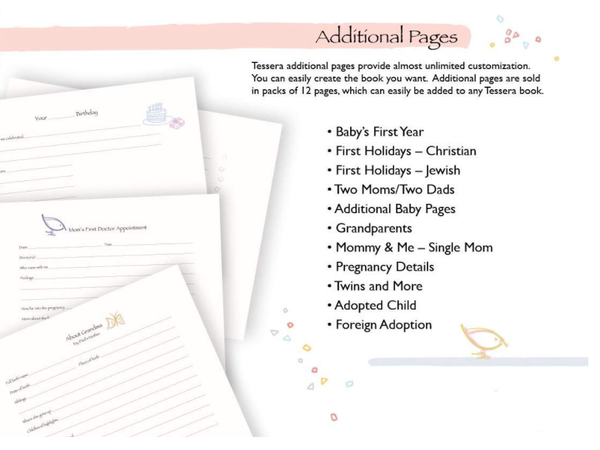 Baby Book, Blue - Customizable