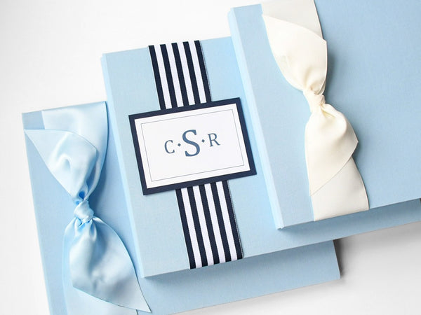Baby Book, Blue - Customizable