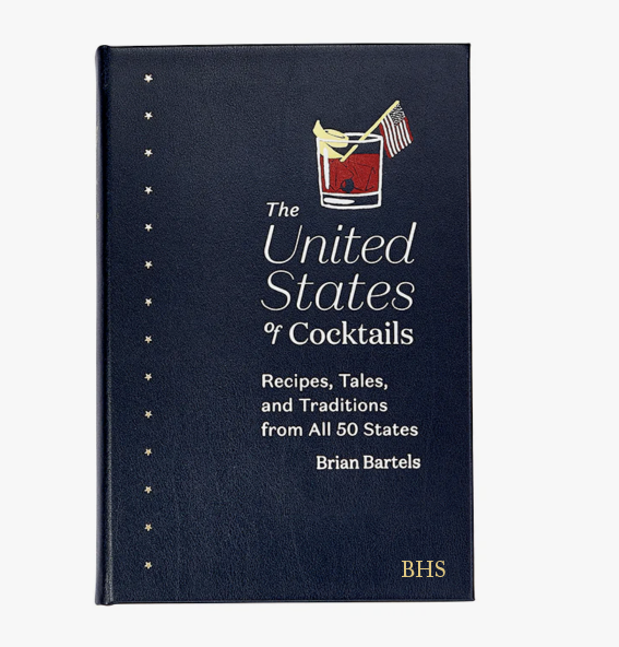 United States of Cocktails Leather Book