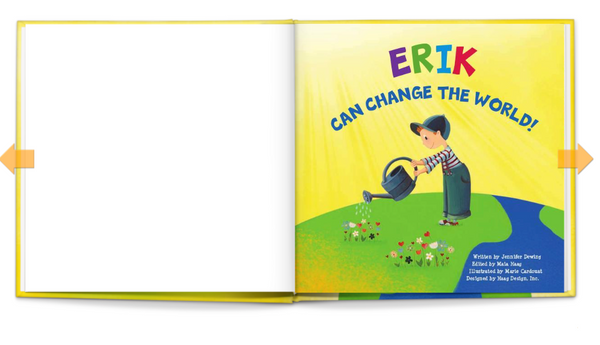 I Can Change The World Personalized Book