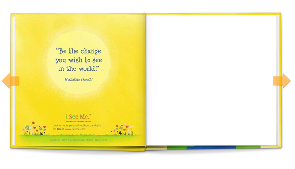 I Can Change The World Personalized Book