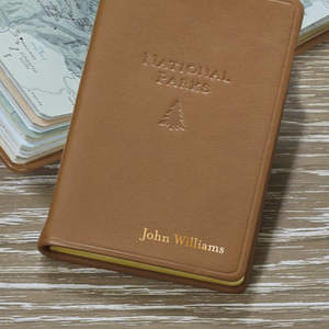 National Parks Leather Guide Book & Journal