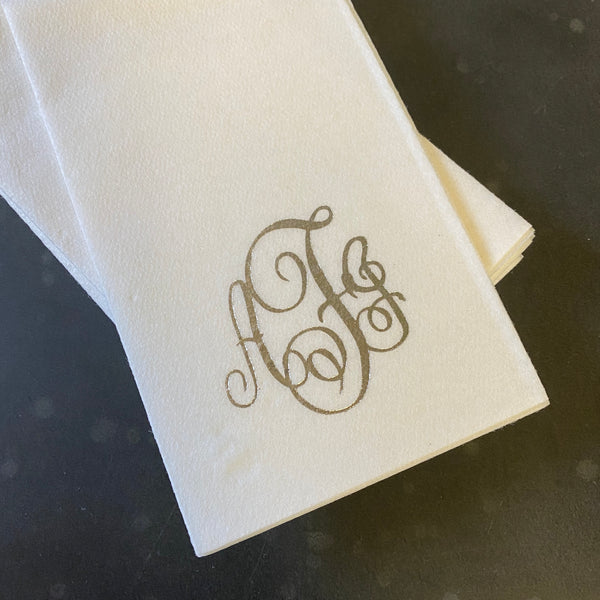 White Linen Guest Towels