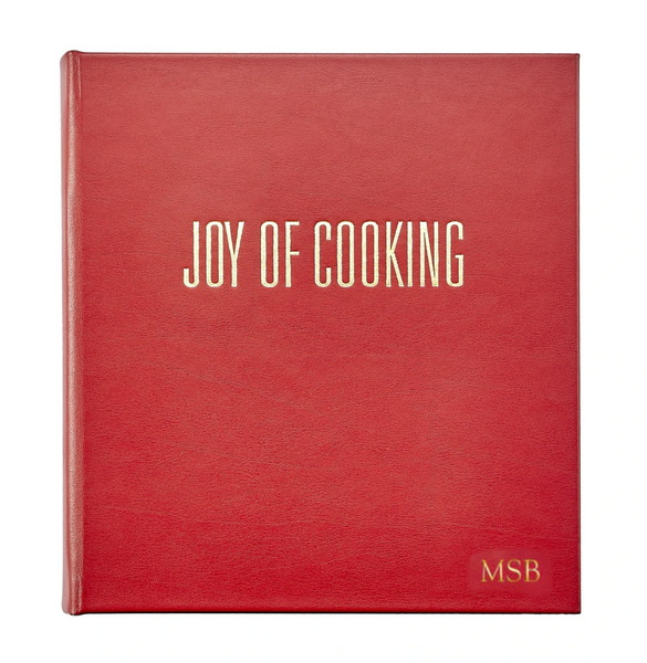 Joy of Cooking Leather Book