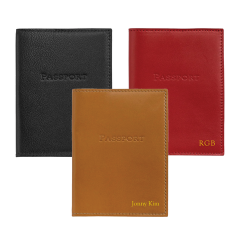 Leather Passport Holder