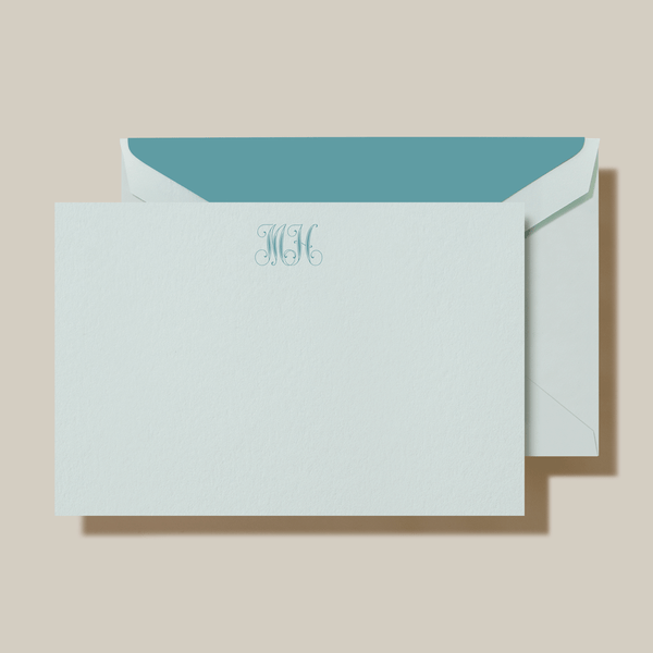 Crane Personalized Flat Horizontal Card