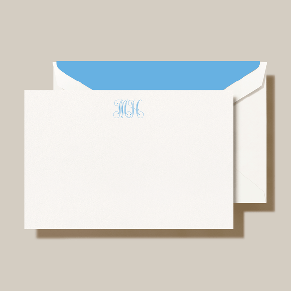 Crane Personalized Flat Horizontal Card