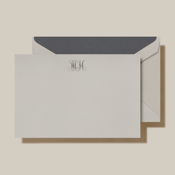 Crane Personalized Flat Horizontal Card