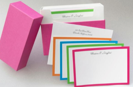 The Grand Collection Notecard Set - Pink Box