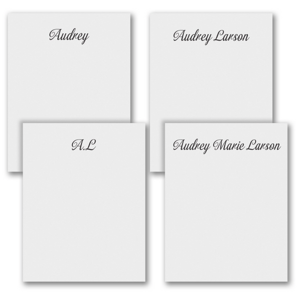 Fabulous Foursome Notepads - Set of 4
