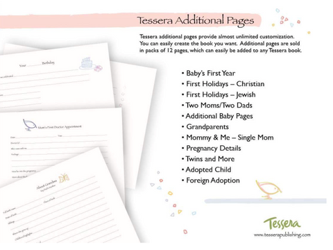 Additional Insert Pages