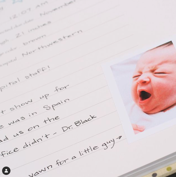 Baby Book, Dots - Customizable