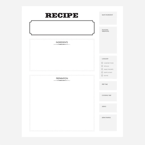 Recipe Journal