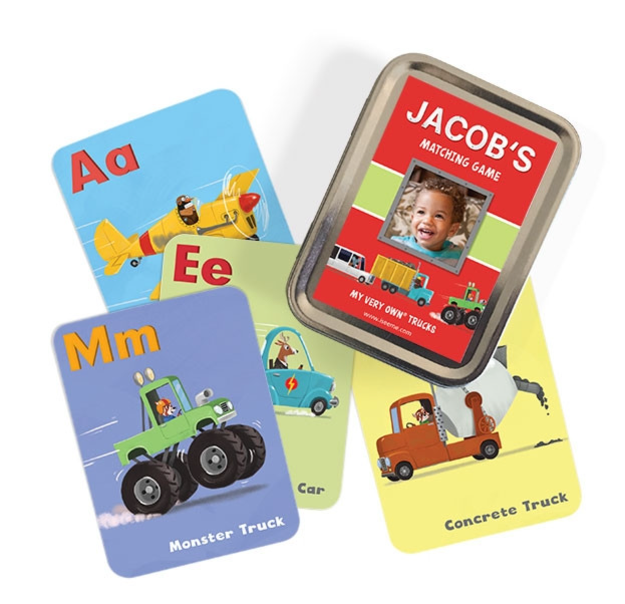 Personalized Matching Game - My Very Own Truck
