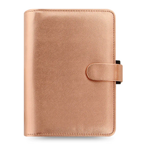 Filofax Personal Size - Saffiano Rose Gold – Brenda Himmel Stationery