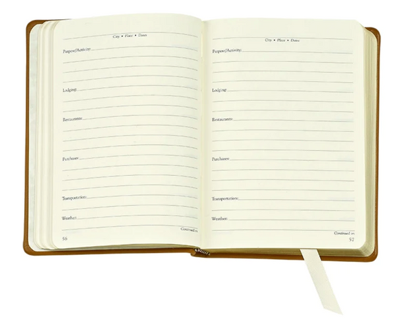 Leather World Travel Journal