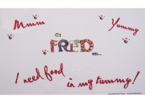 Personalized Dog or Cat Placemat