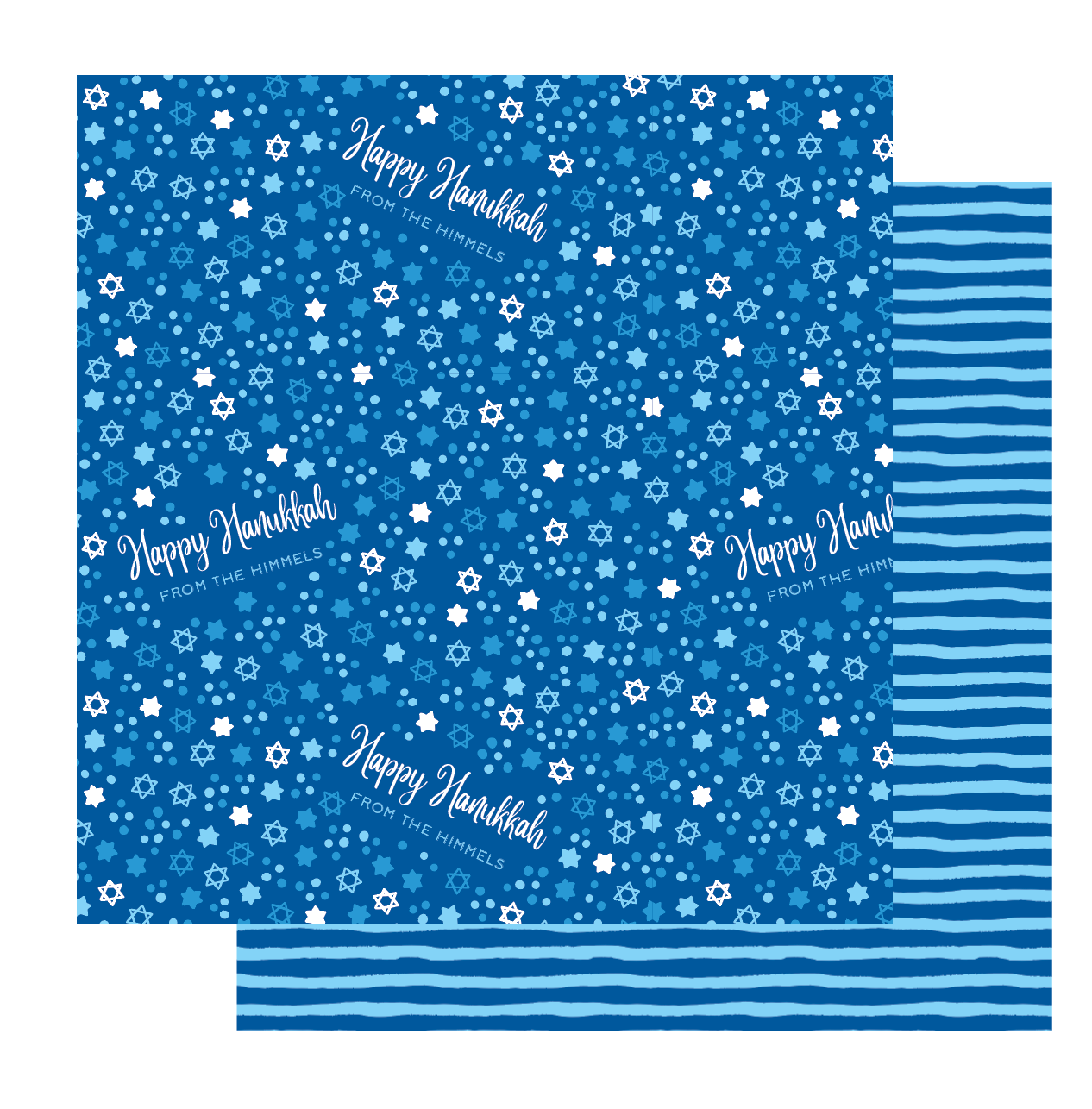 Personalized Gift Wrap - Hanukkah