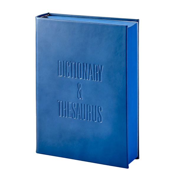 Dictionary & Thesaurus - Leather Book