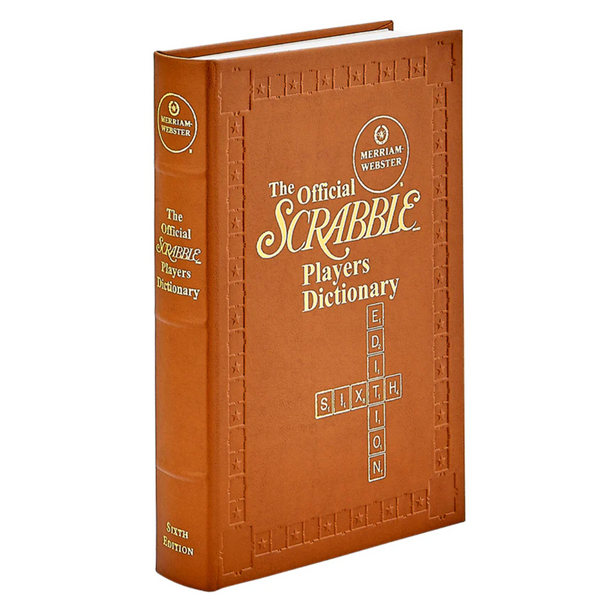Official Merriam Webster Scrabble Dictionary - Leather