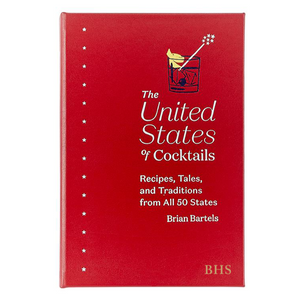 United States of Cocktails Leather Book