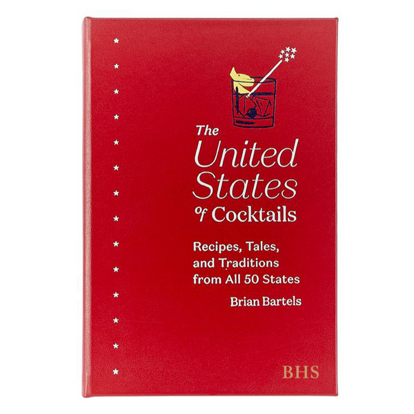 United States of Cocktails Leather Book