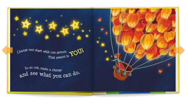 I Can Change The World Personalized Book